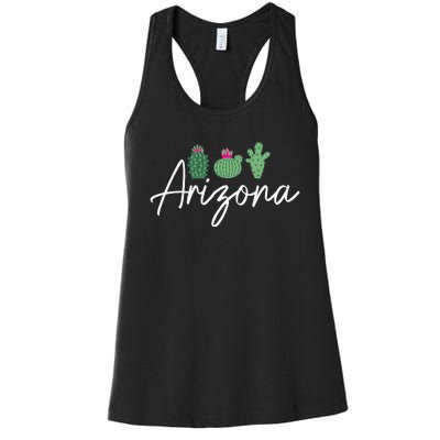 Arizona Cactus Cute AZ Pride Women's Racerback Tank