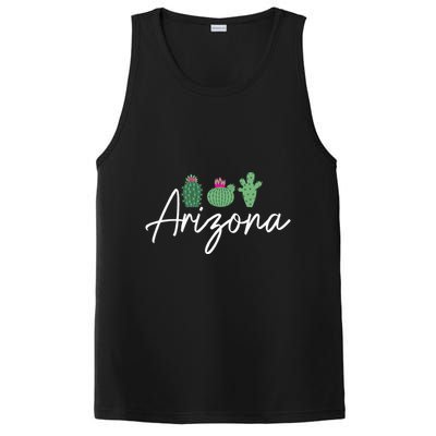 Arizona Cactus Cute AZ Pride PosiCharge Competitor Tank
