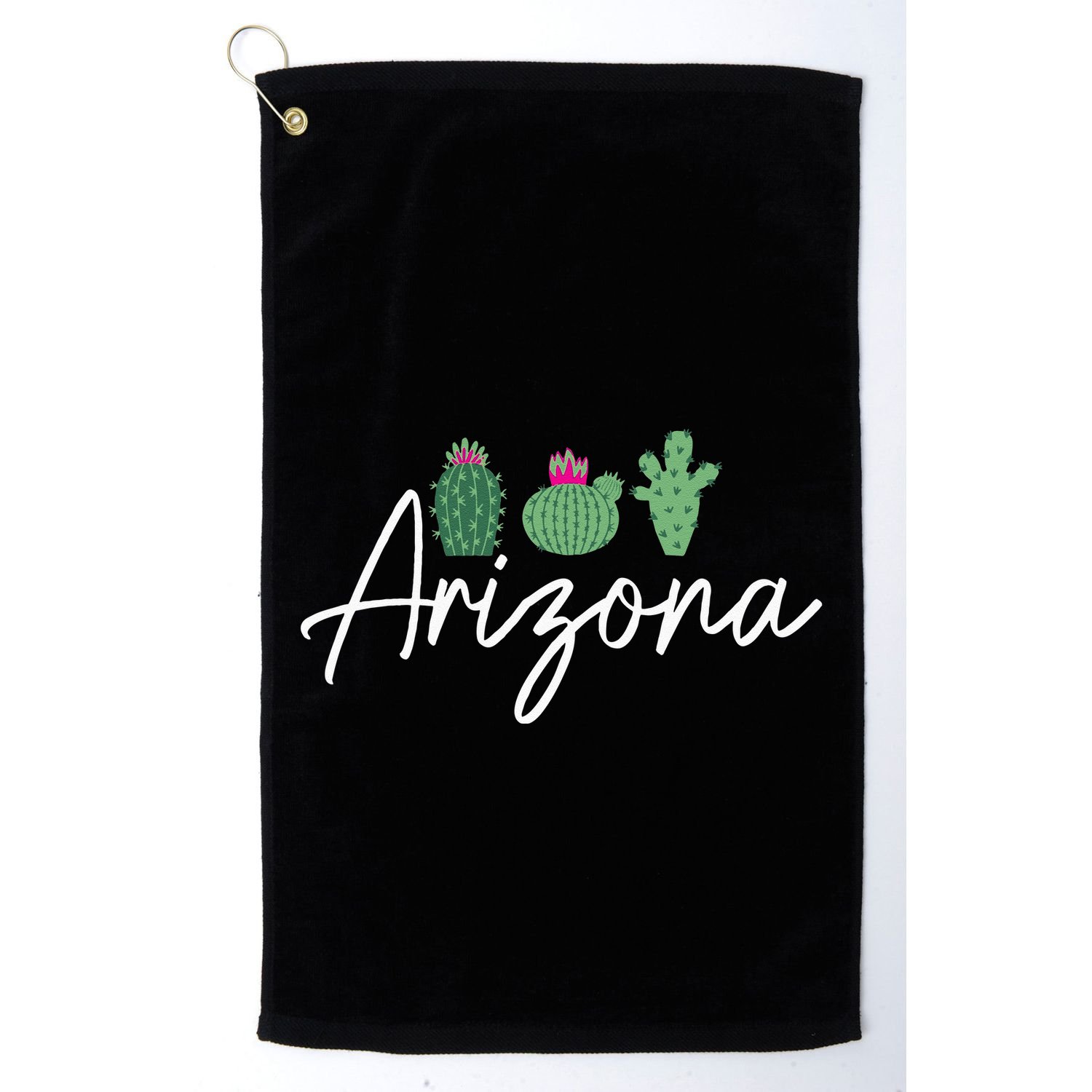 Arizona Cactus Cute AZ Pride Golf Towel