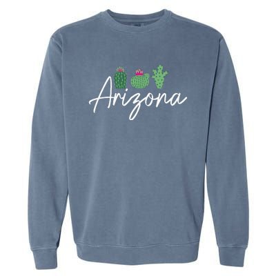 Arizona Cactus Cute AZ Pride Garment-Dyed Sweatshirt