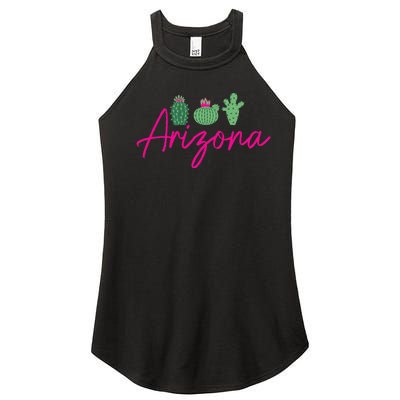 Arizona Cactus Cute AZ Pride Women’s Perfect Tri Rocker Tank