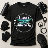 Alaska Cruise Crusing Trip Vacation Cooling Performance Crew T-Shirt