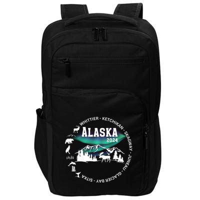 Alaska Cruise Crusing Trip Vacation Impact Tech Backpack