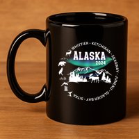 Alaska Cruise Crusing Trip Vacation 11oz C Handle Ceramic Mug