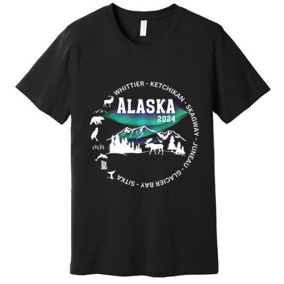 Alaska Cruise Crusing Trip Vacation Premium T-Shirt