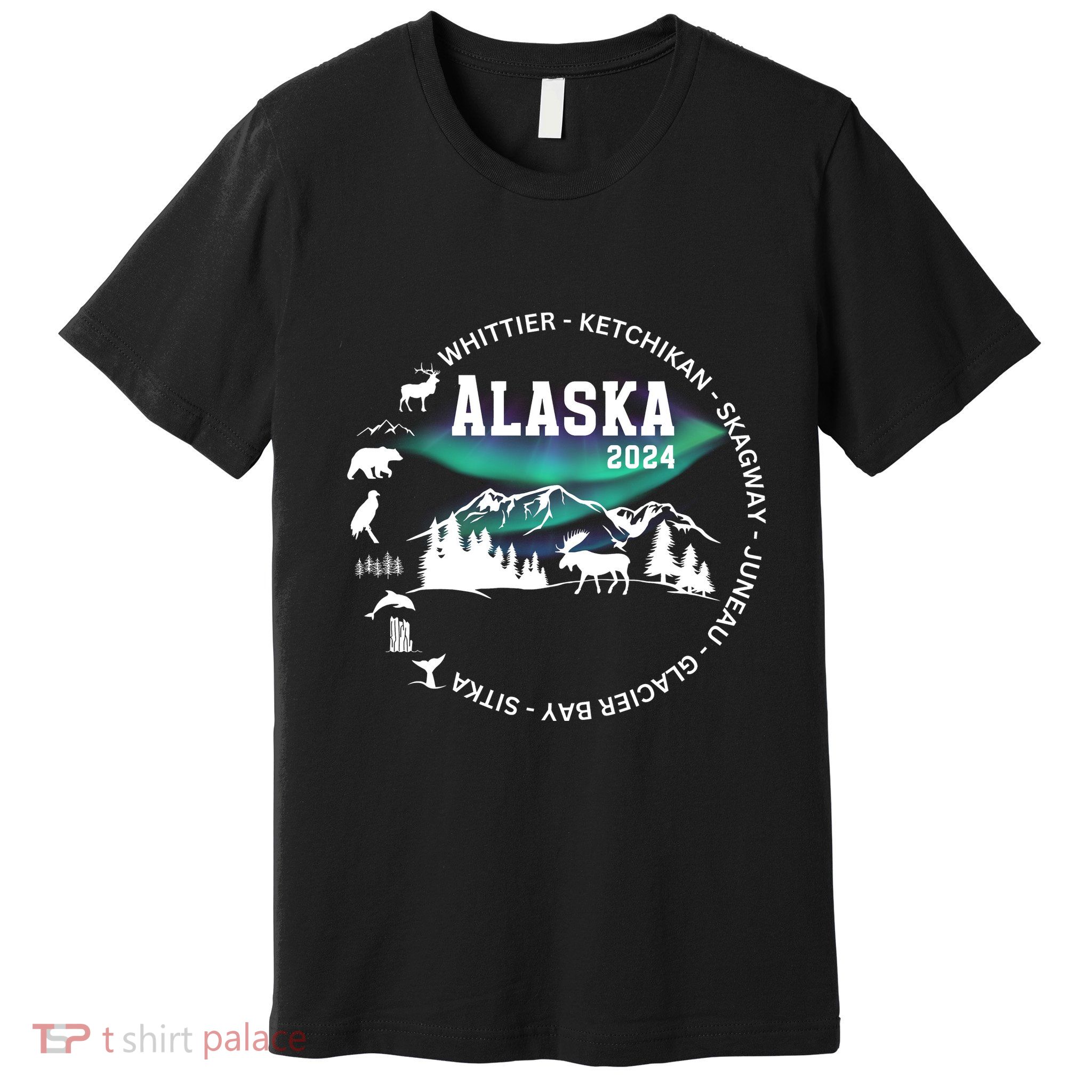 Alaska Cruise Crusing Trip Vacation Premium T-Shirt