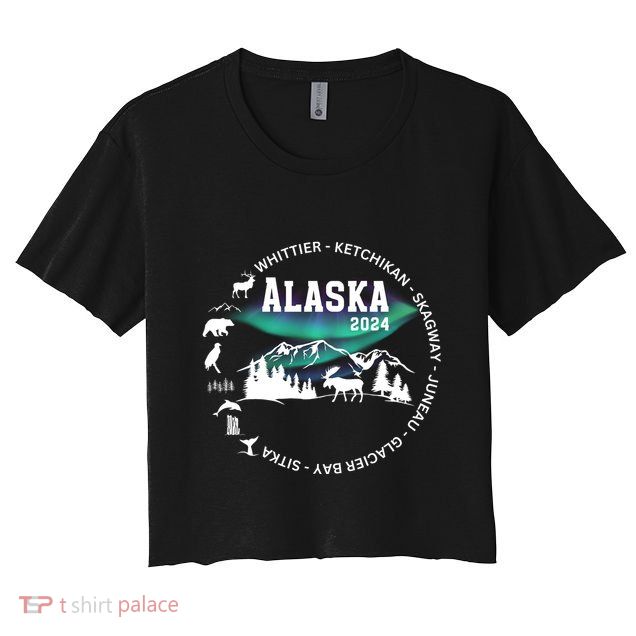 Alaska Cruise Crusing Trip Vacation Crop Top