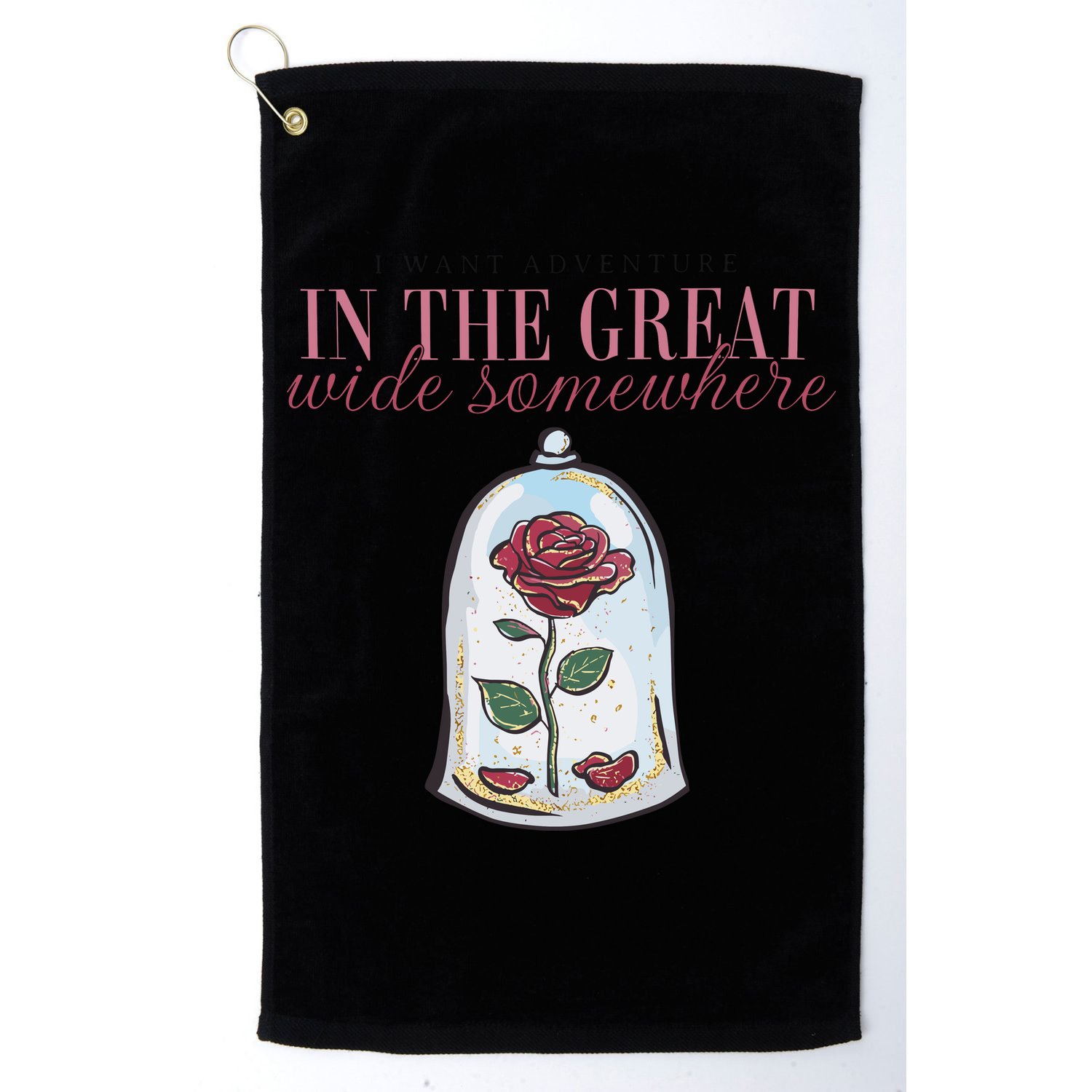 Adventure Comfort Colors Belle Princess Golf Towel