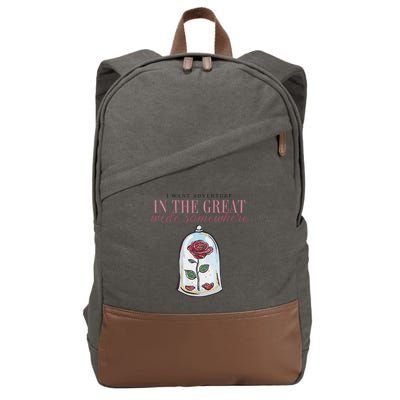 Adventure Comfort Colors Belle Princess Cotton Canvas Backpack