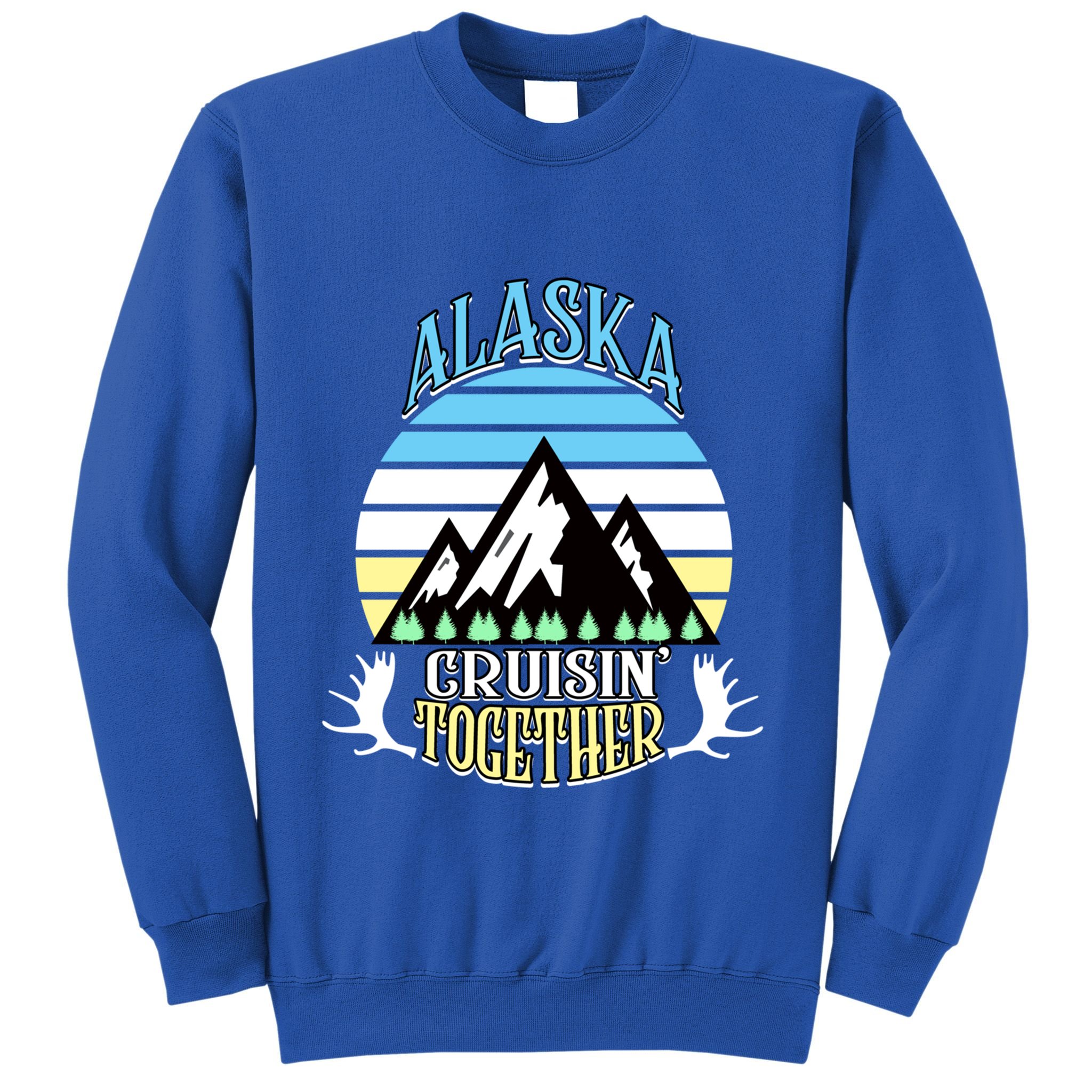 Alaska Cruise Cruisin' Together Family Or Friends Group Cute Gift Sweatshirt