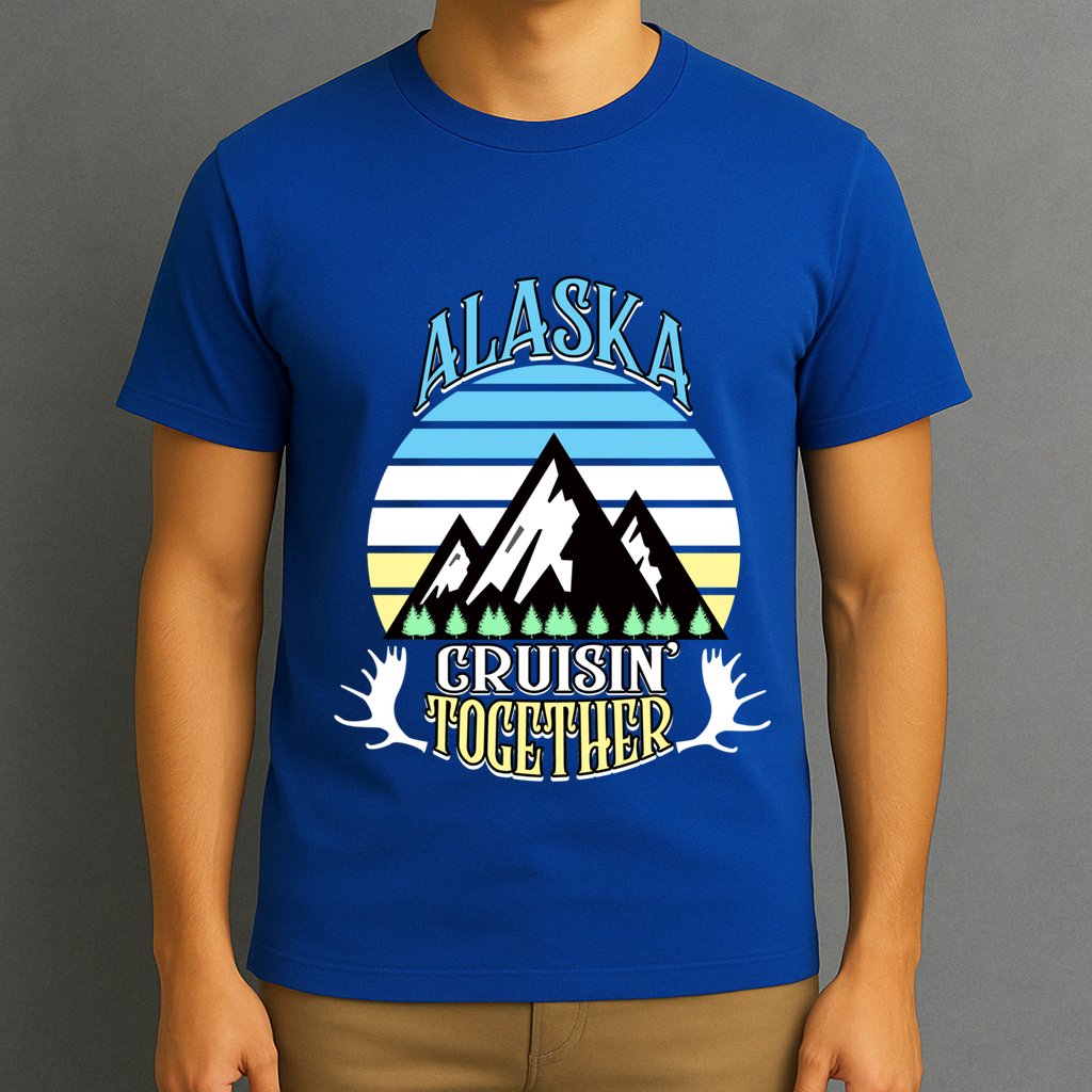 Alaska Cruise Cruisin' Together Family Or Friends Group Cute Gift T-Shirt