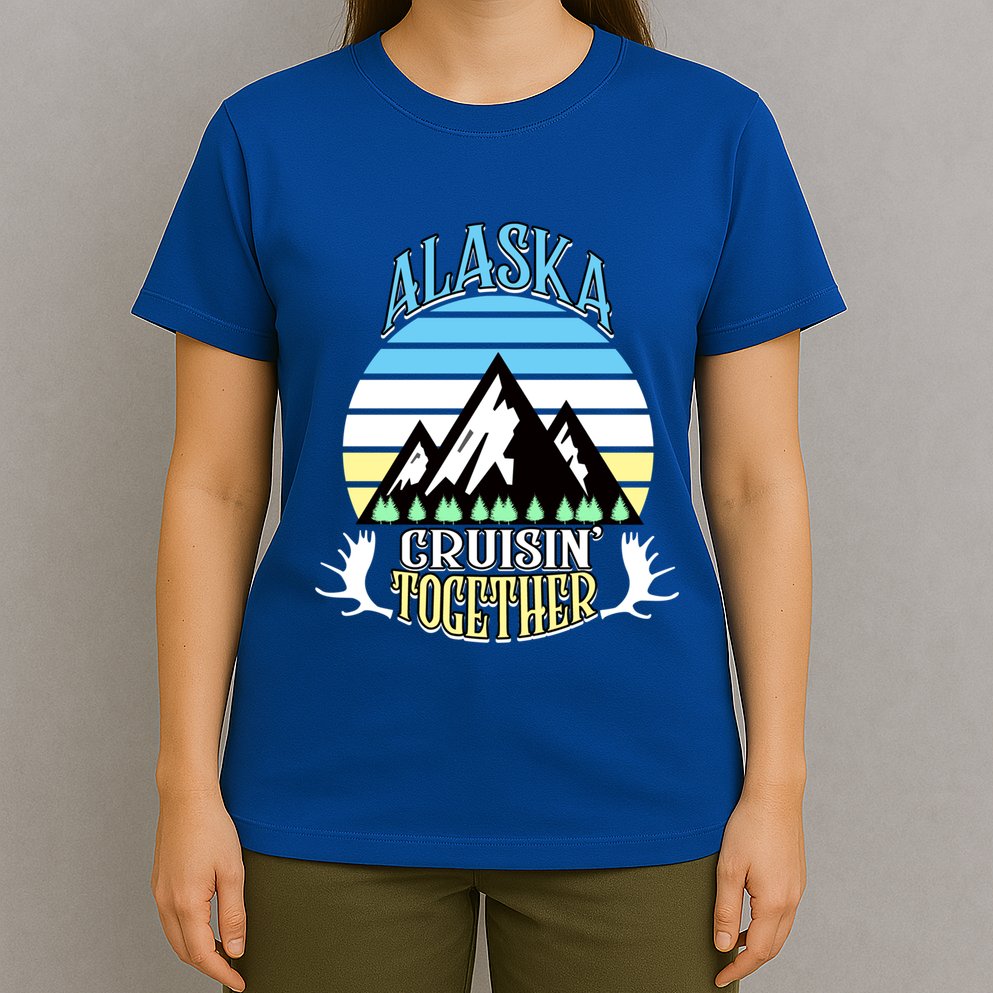 Alaska Cruise Cruisin' Together Family Or Friends Group Cute Gift T-Shirt