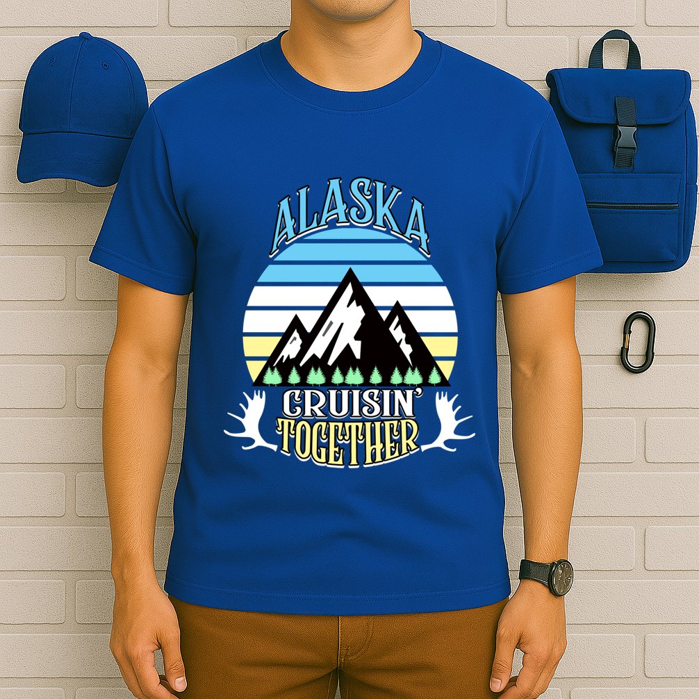 Alaska Cruise Cruisin' Together Family Or Friends Group Cute Gift T-Shirt
