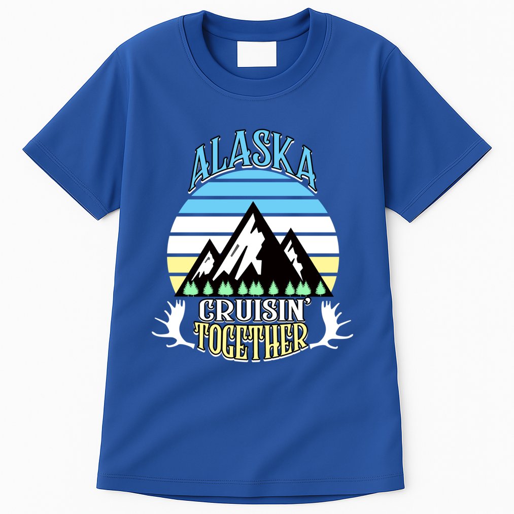 Alaska Cruise Cruisin' Together Family Or Friends Group Cute Gift Tall T-Shirt