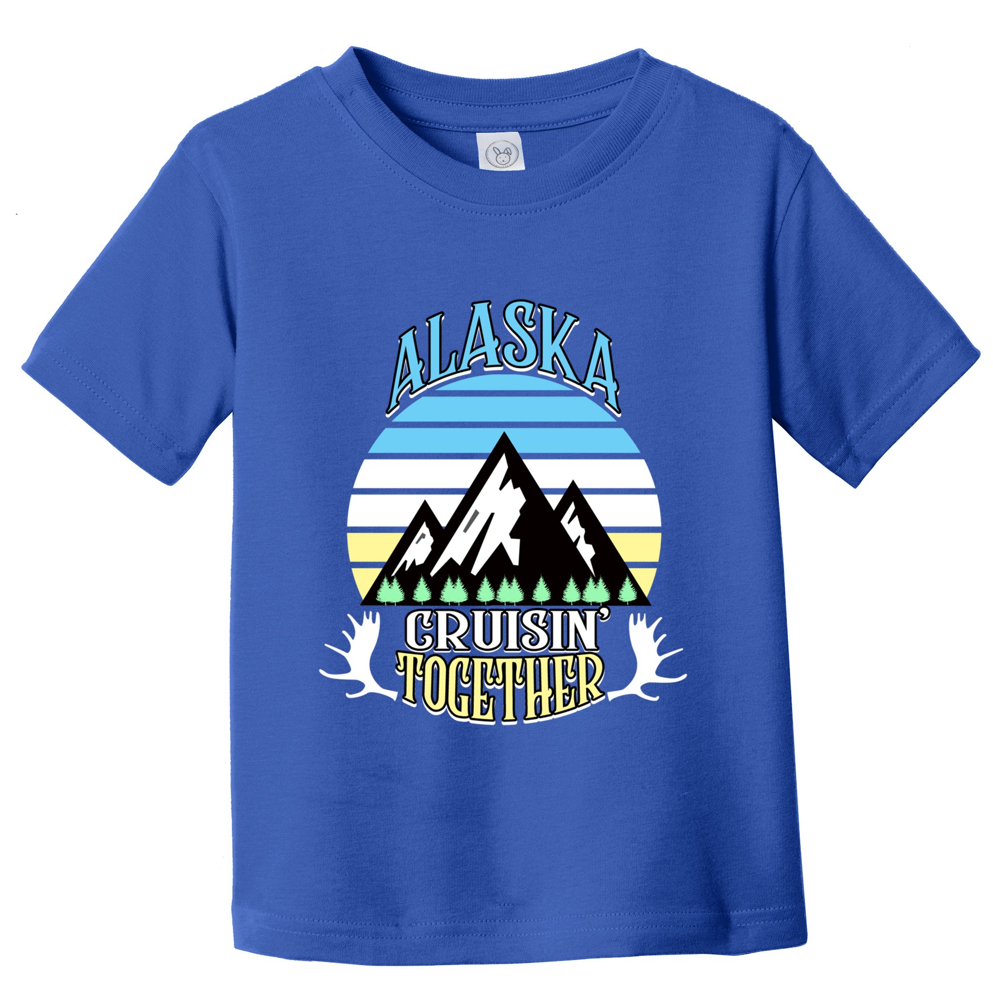 Alaska Cruise Cruisin' Together Family Or Friends Group Cute Gift Toddler T-Shirt