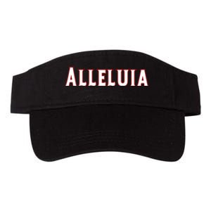 Alleluia Christian Cross Present For Product Valucap Bio-Washed Visor