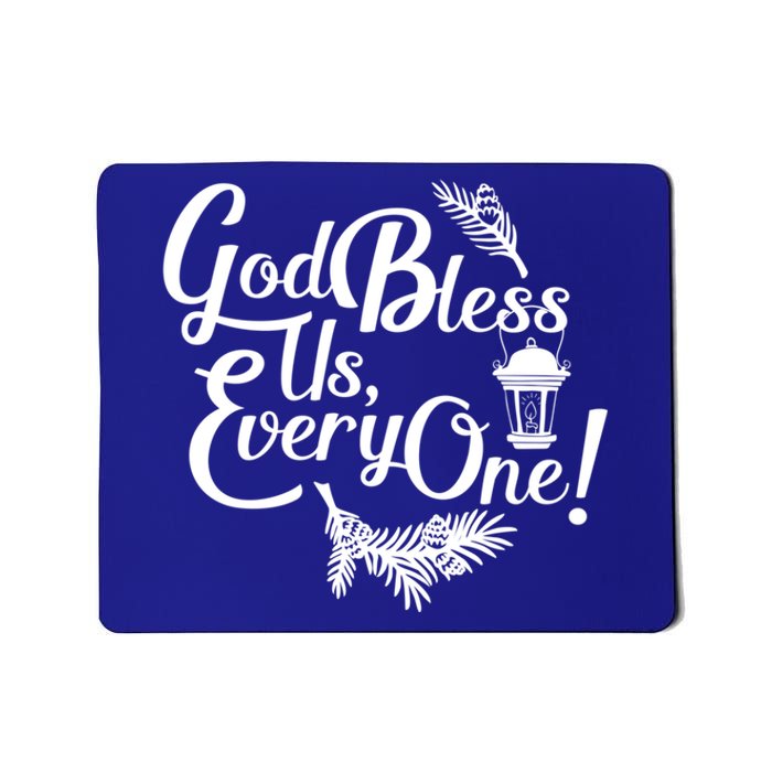 A Christmas Carol Charles Dickens God Bless Us Everyone Gift Mousepad