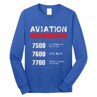 Aviation Cheat Codes Gift Aviation Gift Pilogift Meaningful Gift Long Sleeve Shirt