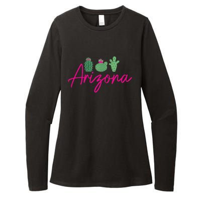 Arizona Cactus Cute Az Pride Womens CVC Long Sleeve Shirt