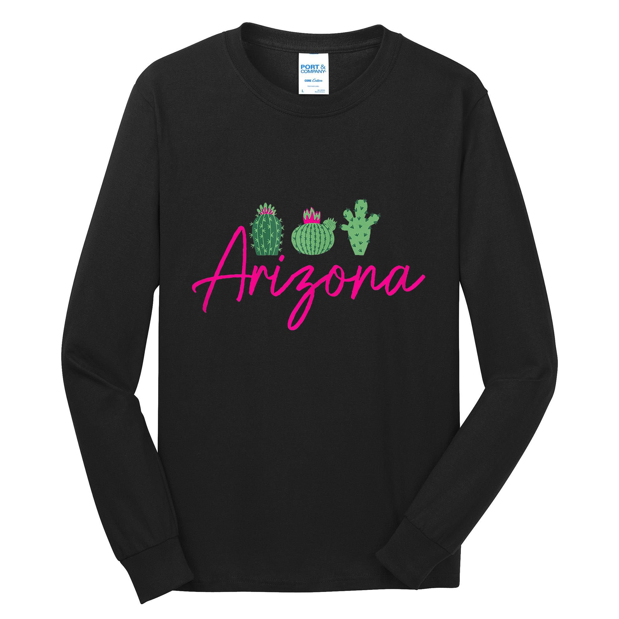 Arizona Cactus Cute Az Pride Tall Long Sleeve T-Shirt