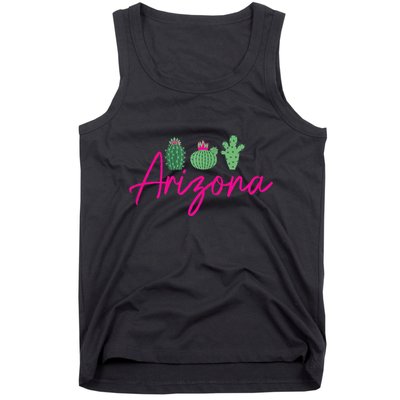 Arizona Cactus Cute Az Pride Tank Top
