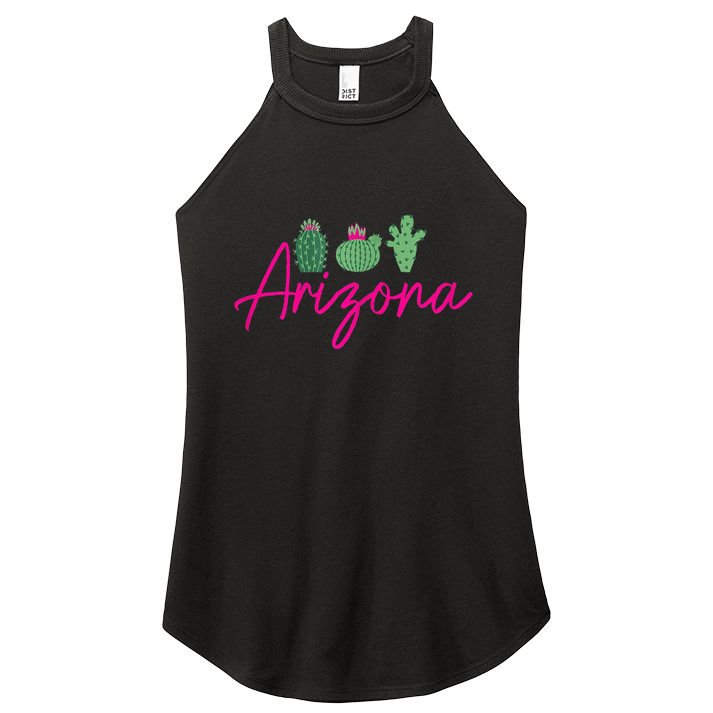 Arizona Cactus Cute Az Pride Women's Perfect Tri Rocker Tank