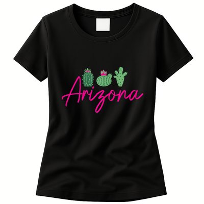 Arizona Cactus Cute Az Pride Womens T-Shirt