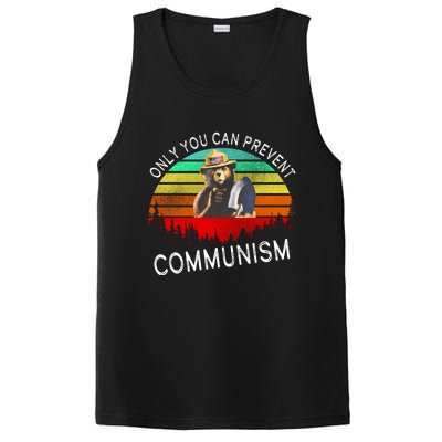 Anti Communism Capitalism Antisocialist Bear PosiCharge Competitor Tank