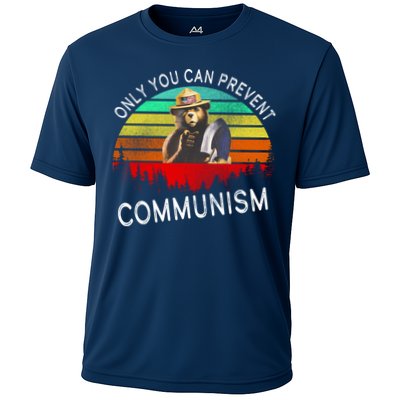 Anti Communism Capitalism Antisocialist Bear Performance Shirt