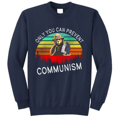 Anti Communism Capitalism Antisocialist Bear Sweatshirt