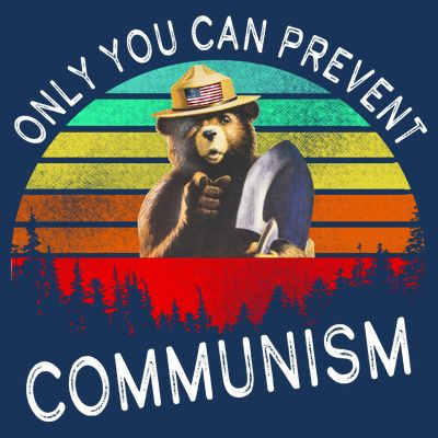 Anti Communism Capitalism Antisocialist Bear T-Shirt