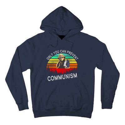 Anti Communism Capitalism Antisocialist Bear Tall Hoodie