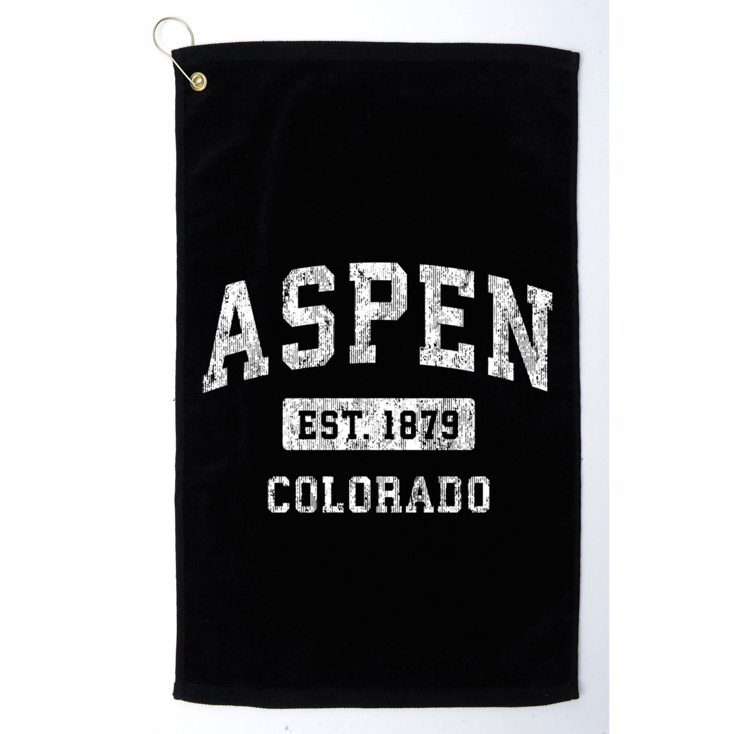 Aspen Colorado Co Vintage Sports Golf Towel