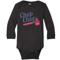 Atlanta Chop Chop Baseball Team Baby Long Sleeve Bodysuit