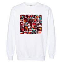 Advent Calendar Count Down Christmas Funny Matching Garment-Dyed Sweatshirt