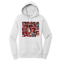 Advent Calendar Count Down Christmas Funny Matching Women's Pullover Hoodie