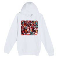 Advent Calendar Count Down Christmas Funny Matching Premium Pullover Hoodie