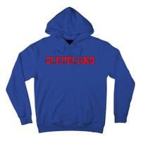 American City Cleveland Baseball Lover Cool Gift Tall Hoodie