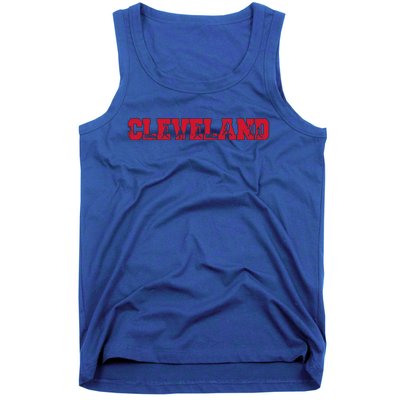 American City Cleveland Baseball Lover Cool Gift Tank Top