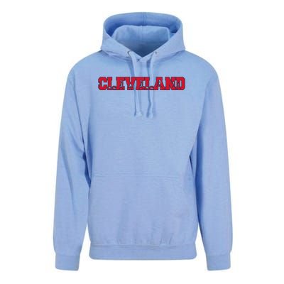 American City Cleveland Baseball Lover Cool Gift Unisex Surf Hoodie