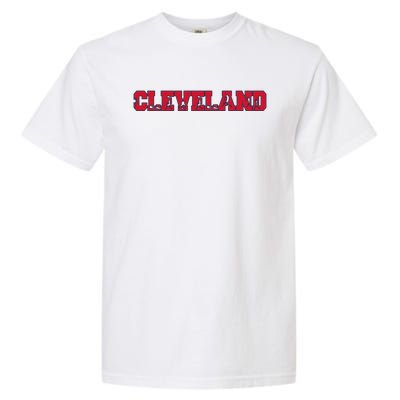 American City Cleveland Baseball Lover Cool Gift Garment-Dyed Heavyweight T-Shirt