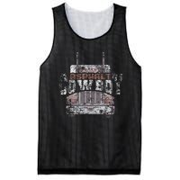 Asphalt Cowboy Cool Truck Driver Design Trucker Mesh Reversible Basketball Jersey Tank