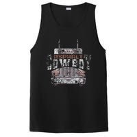 Asphalt Cowboy Cool Truck Driver Design Trucker PosiCharge Competitor Tank