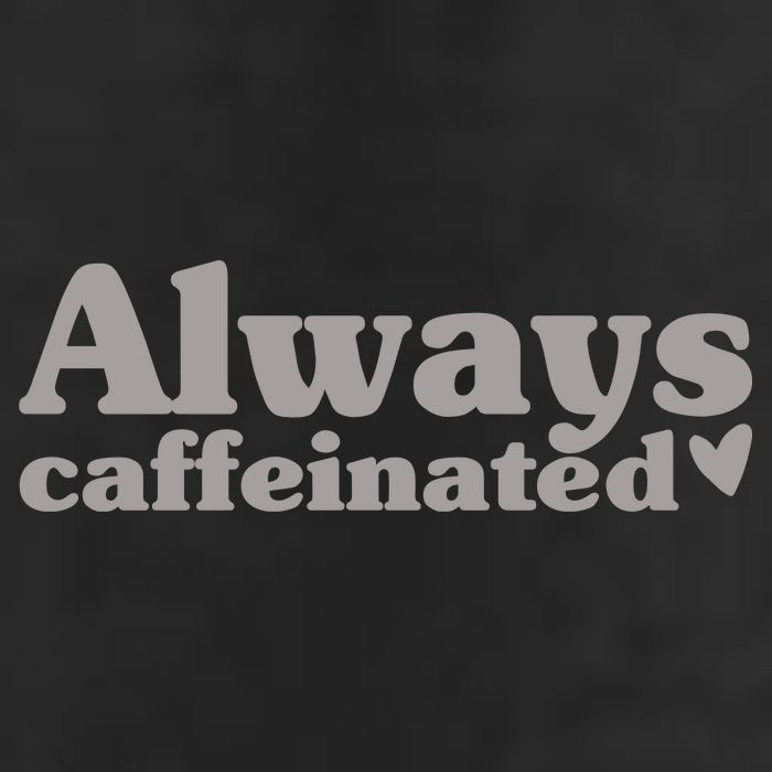 Always Caffeinated Coffee Lover Cute Adult Drive Performance Visor