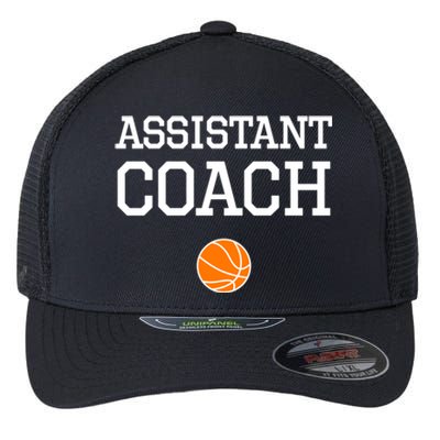 Assistant Coach Cool Gift Basketball Cute Gift Flexfit Unipanel Trucker Cap