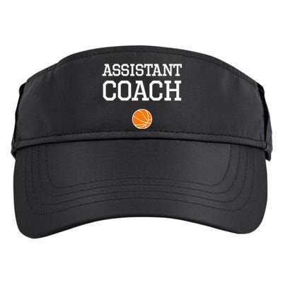 Assistant Coach Cool Gift Basketball Cute Gift Adult Drive Performance Visor