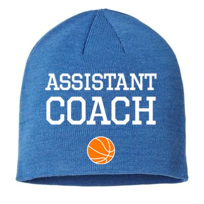 Assistant Coach Cool Gift Basketball Cute Gift Sustainable Beanie