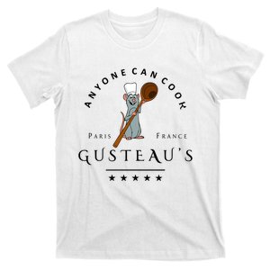 Anyone Can Cook Paris France Gusteau's Mouse T-Shirt