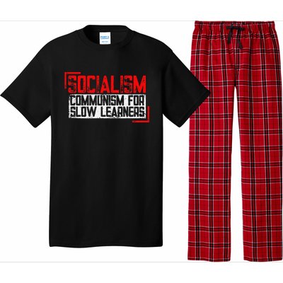 Anti Communist Capitalist Libertarian Anti Socialism Pajama Set