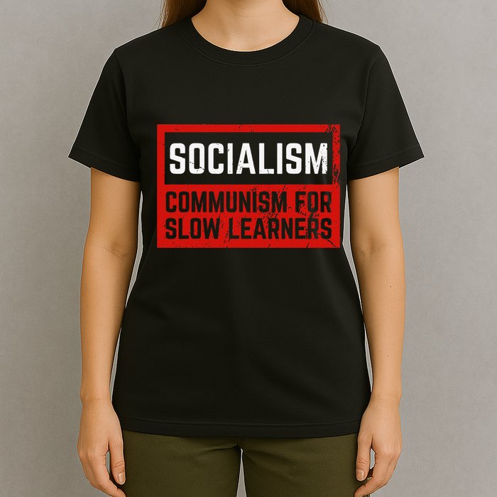 Anti Communist Capitalist Libertarian Anti Socialism T-Shirt